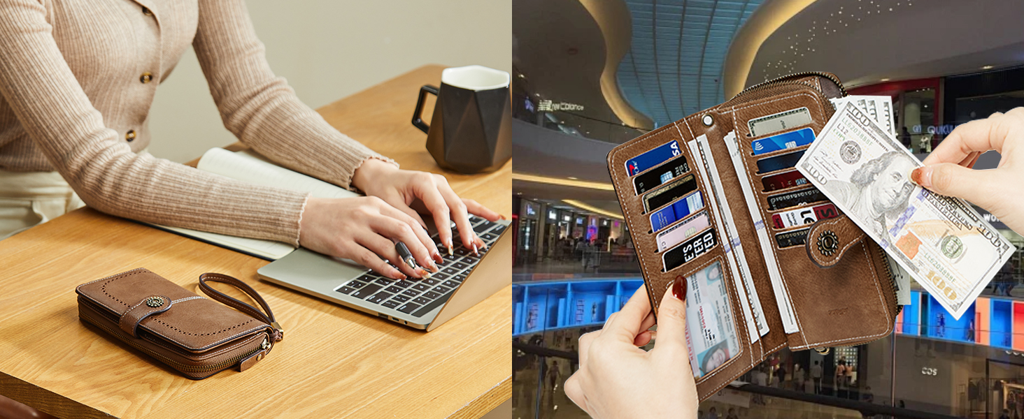 When you go out from working to shopping, you can have it in your hand or put it in purses.