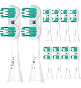 YMPBO Replacement Heads Compatible with Spinbrush Pro Clean|Pro Whiten|Charcoal Clean Electric To...