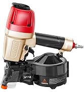 meite Siding Nailer, Pneumatic Siding Nail Gun Lightweight Air Coil Nail Gun with Safety Nose, Na...
