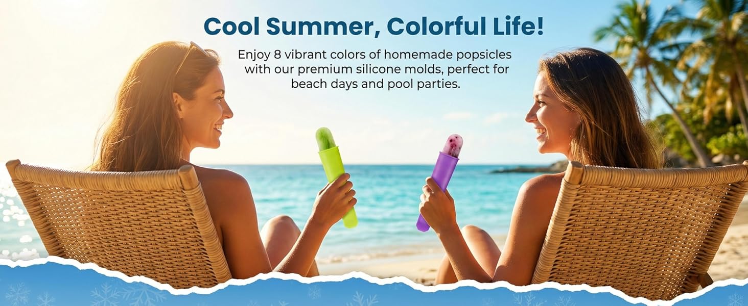 Silicone Popsicle Molds