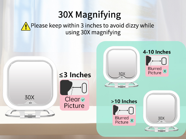 travel mirror compact