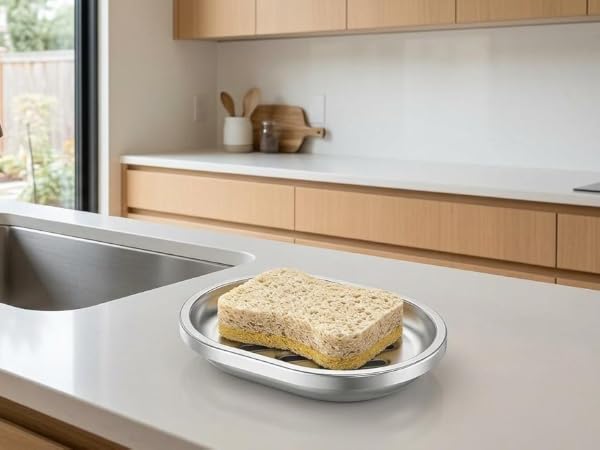 stainless steel soap dish for bathroom