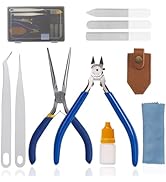 WISEPRO 10 Pcs Gundam Model Tools Kit, Hobby Model Building Tool Kit Model Kit Tools Modeler Basi...