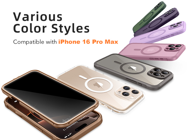 Compatible for iPhone 16 Pro Max Case