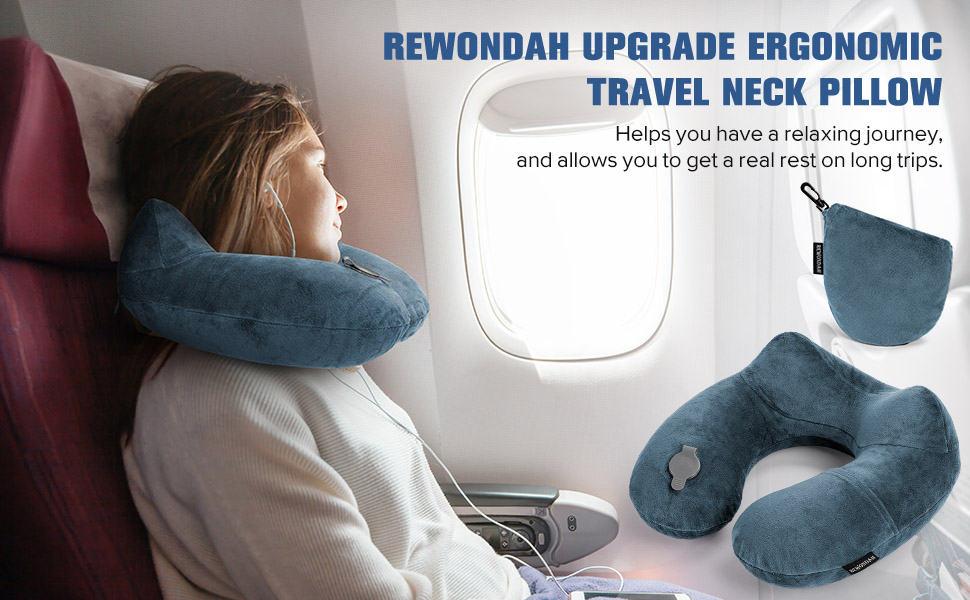 inflatable travel pillow