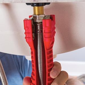 RIDGID EZ Change Plumbing Wrench Faucet Installation and Removal Tool 6-Sided Wrench