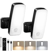 Redane Motion Sensor Outdoor Light, Outdoor Battery Powered Wall Lights | 10000mAh Battery Operat...
