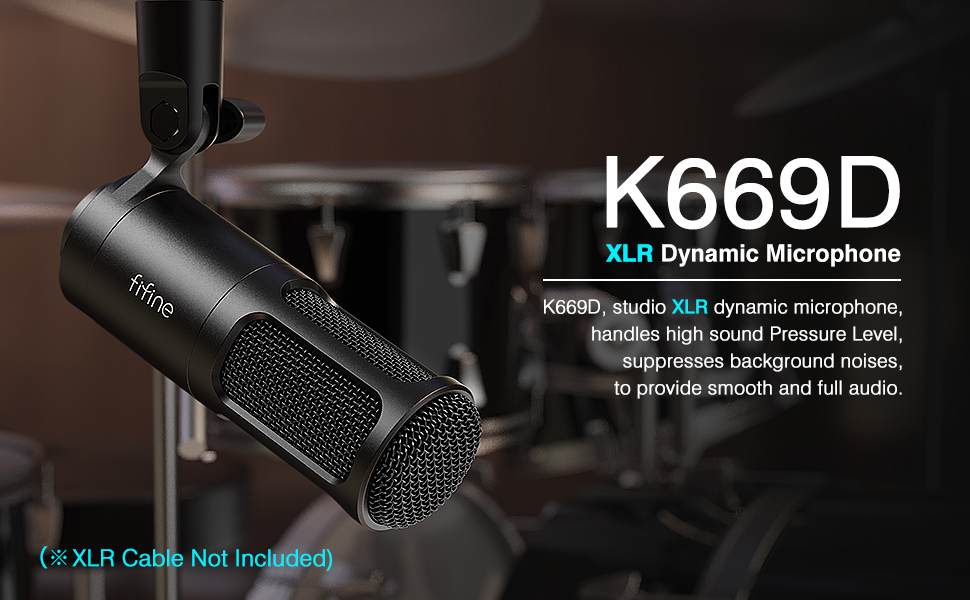 XLR microphone