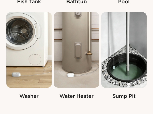 Upgraded Smart Water Leak Detector