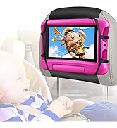 Car Headrest Mount Holder for Tablets, WONNIE Tablet Mount for Car Back Seat, Tablet Car Holder f...