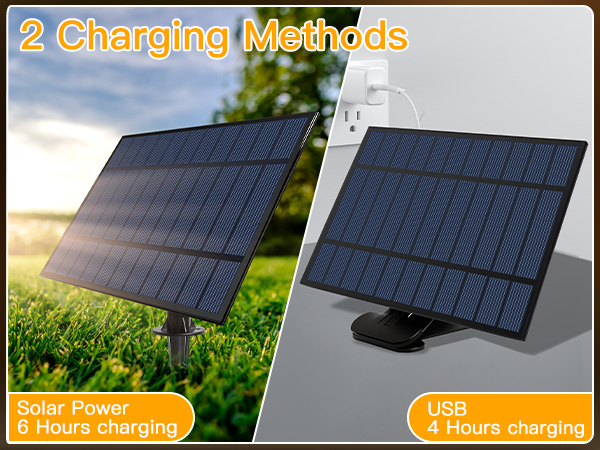 Rechargeable ouside lights