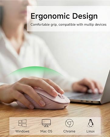 wireless computer mouse bluetooth computer mouse ergonomic mouse wireless mouse for laotop pc mac