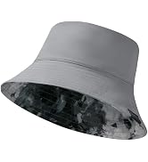 UVSAI UPF 50+ Reversible Foldable Sun Bucket Hat for Hiking Fishing Beach Safari Men Women