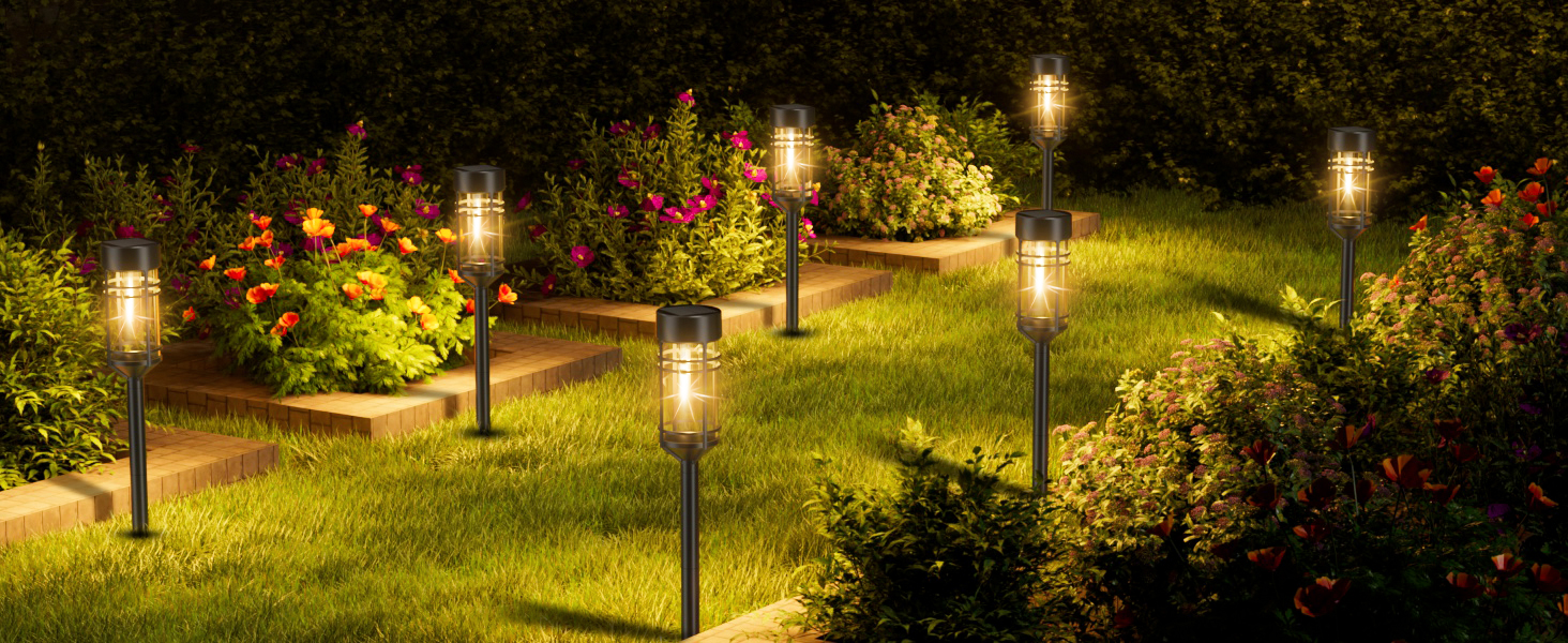 Solar garden light