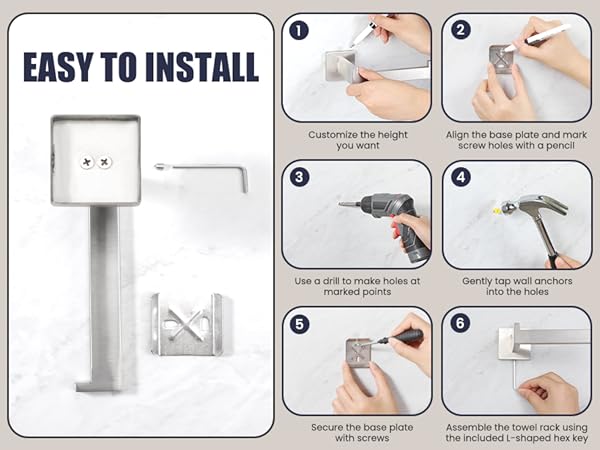 bathroom accessory set