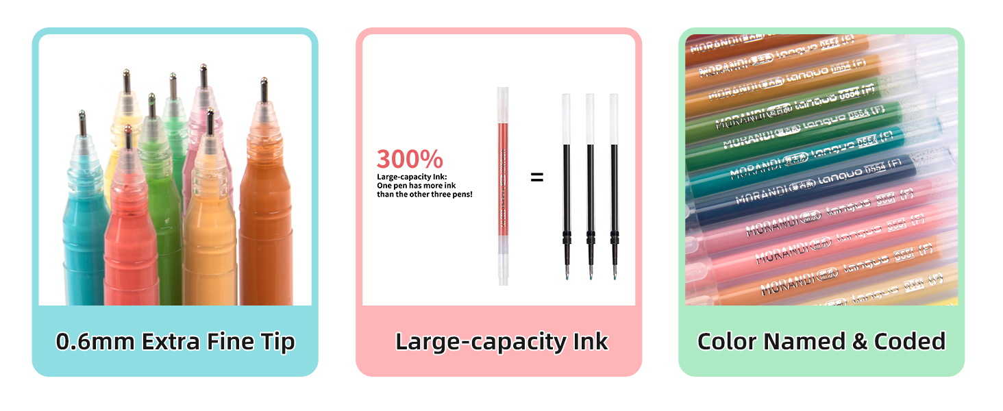colored pens