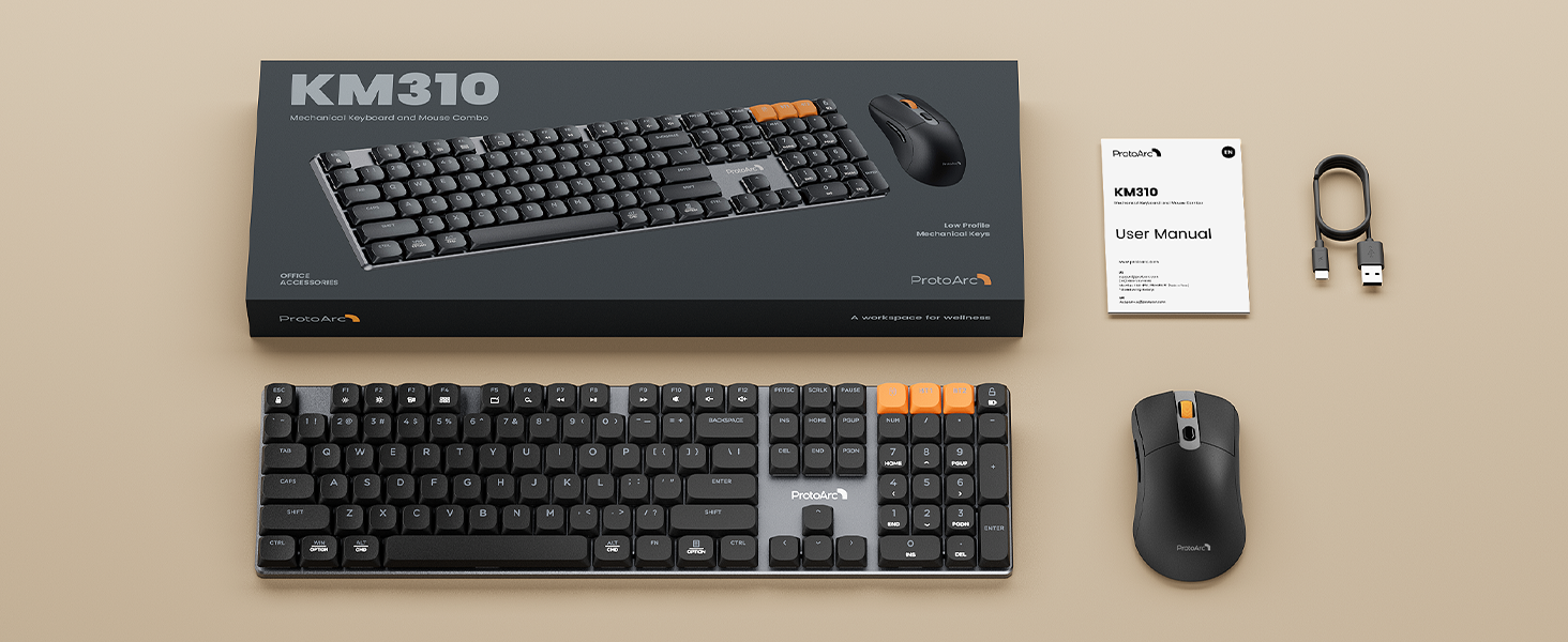 wireless keyboard and mouse mechanical