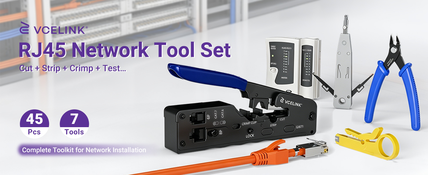 RJ45 Network Tool Set