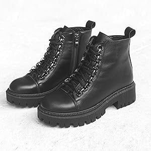leather boots