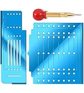 King&Charles Cabinet Hardware Template, Cabinet Handle Template Tool - Cabinet Pull / Knob Templa...