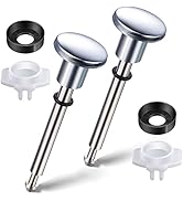 Enhon 2 Set Tub Spout Diverter Repair Kit, Includes 2 x Diverter Valve Stems, 2 x Cup Seals and 2...