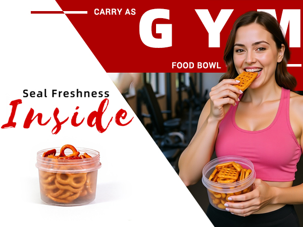 Gym Salad Container