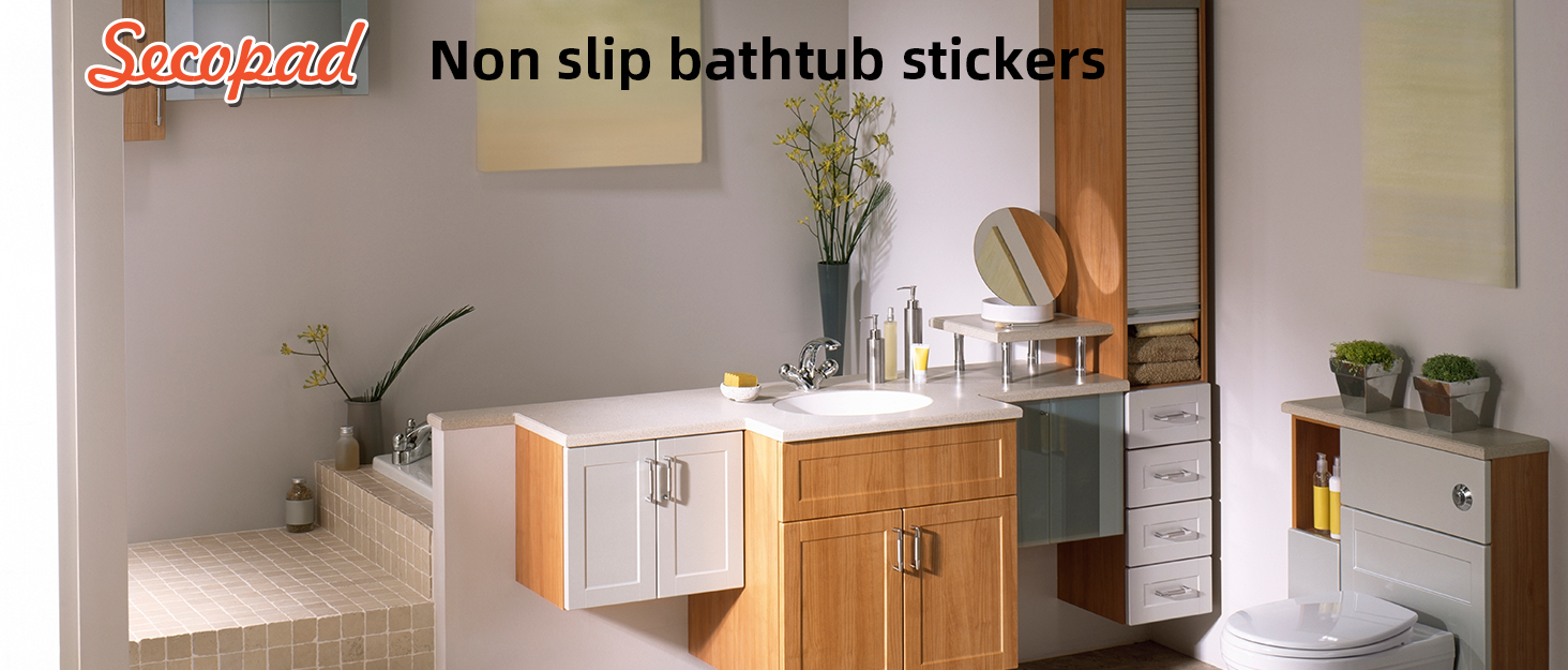 Non slip bathtub sticker