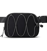 MAXTOP Small Crossbody waist Packs for Women Men Belt Bag with Adjustable Strap Reflective Waist ...