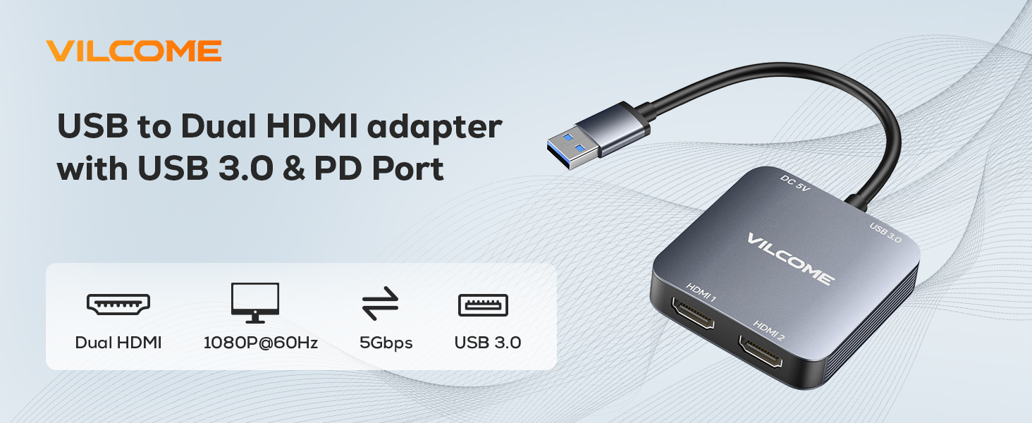 USB to HDMI Adapter