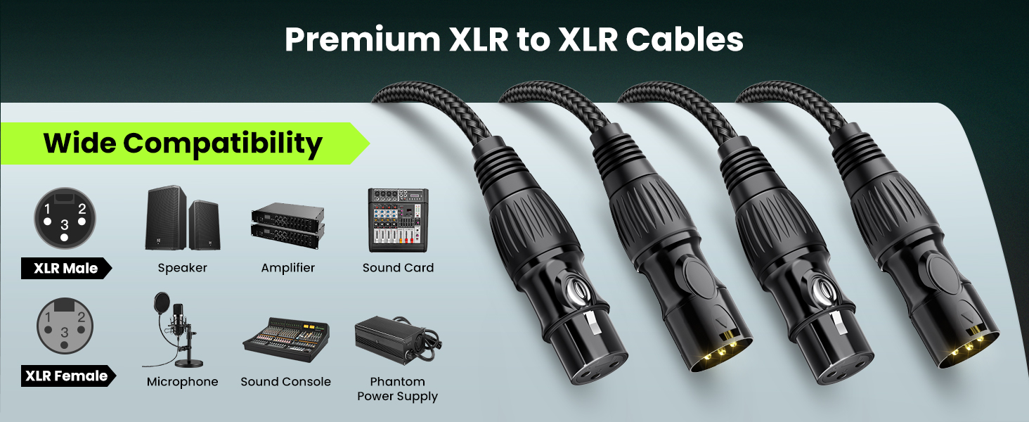 XLR to XLR Cable