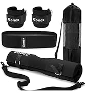 Gonex Barbell Pad Set for Squats Hip Thrusts Upgraded Bar Neck Pads Workout Foam Weightlifting Cu...
