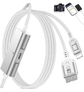 Micro USB 3.0 for Lightning Cable DSLR Camera Hard Drive Data Transfer Cord | for iPhone 14 13 12...
