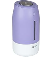 Airvana - AG250HUM-V2-MG Personal, Portable Humidifier – Ultrasonic Cool Mist Output with Built I...