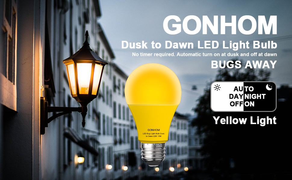 dusk to dawn light bulb