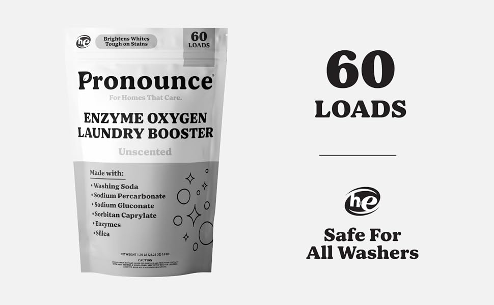 enzyme oxygen laundry booster