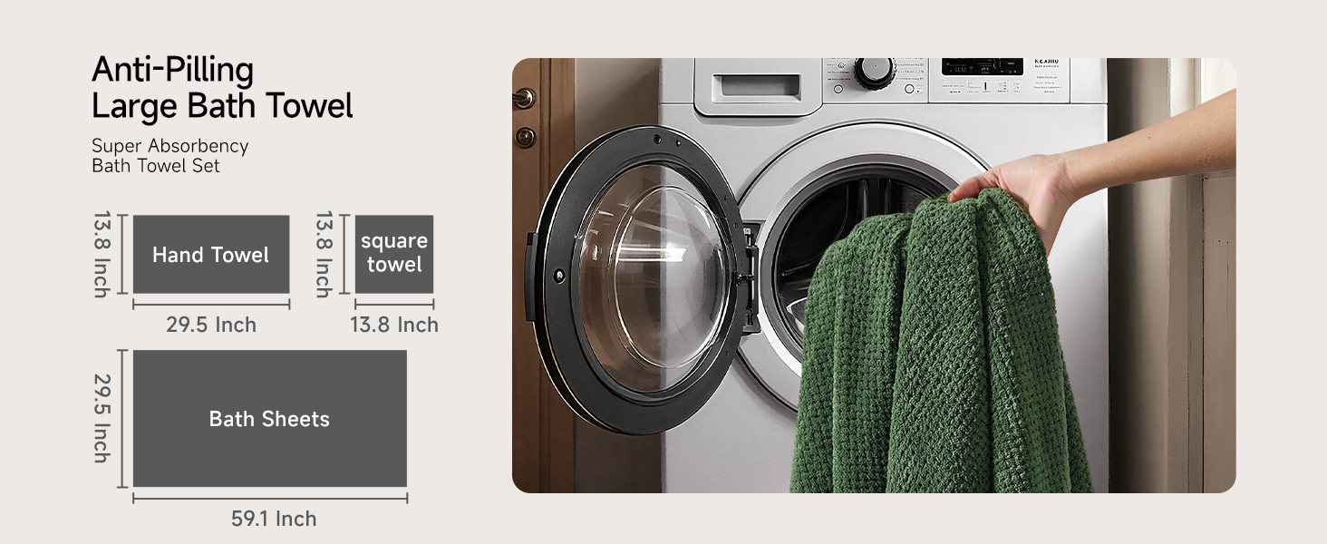 large towels