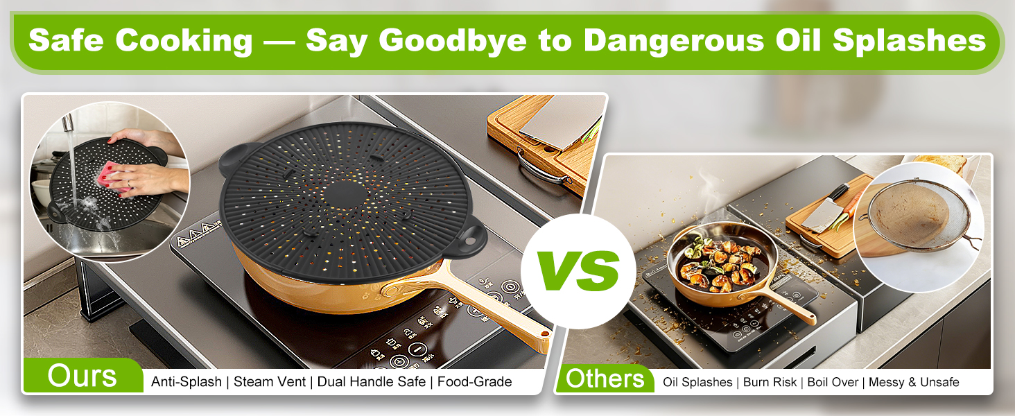 Silicone Splatter Screen