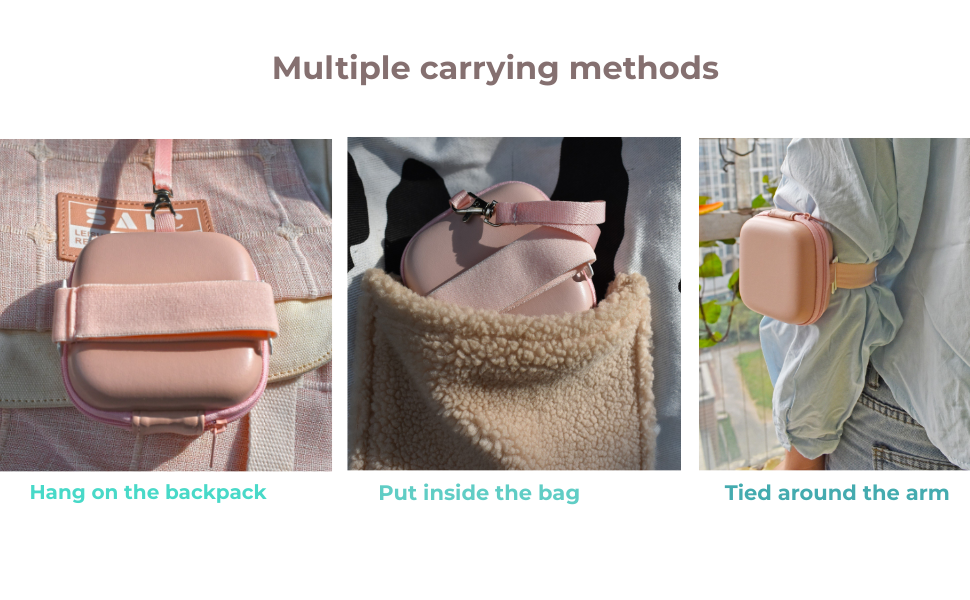 Wireless Microphone Case Lav Mic Bag Audio Gear Travel Case for PQRQP/BOYA/MAYBESTA