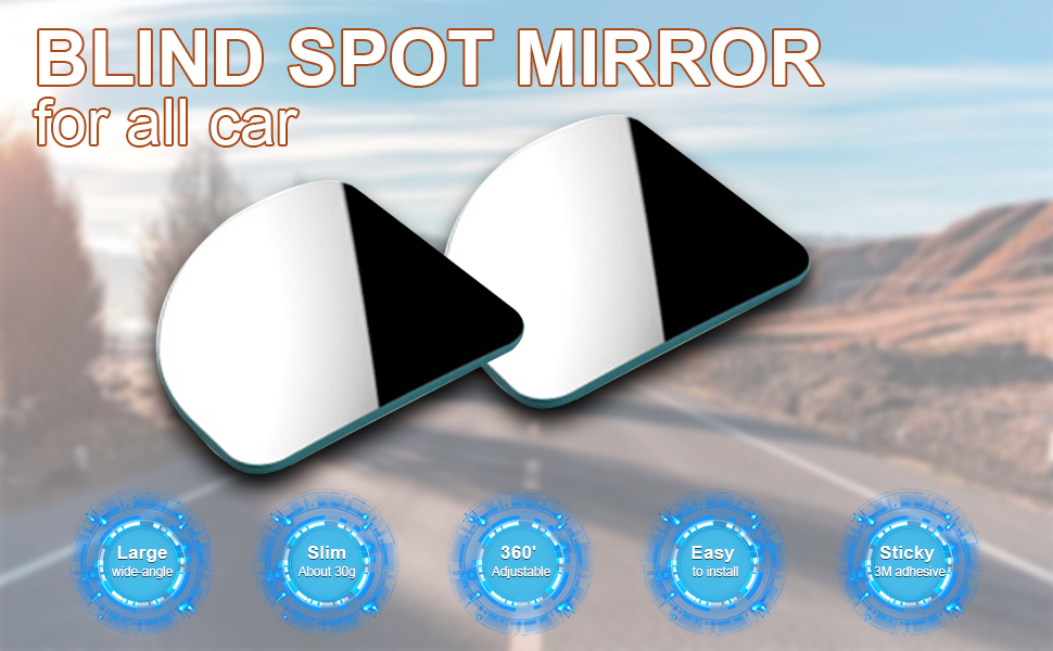blind spot mirror rear view mirror side mirror passenger side mirror passenger mirror driver side