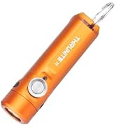 ThruNite Ti Keychain Flashlight, USB-C Rechargeable EDC Pocket Light, 650 Lumens with Magnetic Ta...
