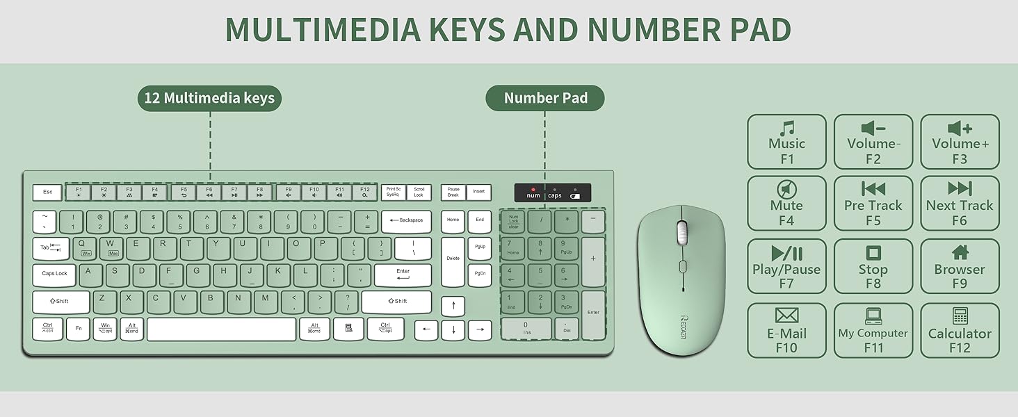wireless keyboard and mouse 5