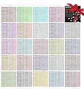 Rhinestone Stickers 4125 PCS, Nicpro Self Adhesive Face Gems Stick on Body Jewels Crystal in 3 Si...