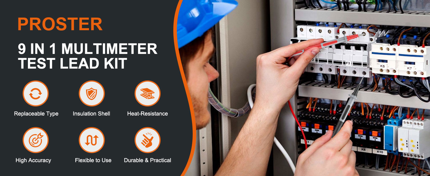 Multimeter Test Leads