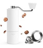 TIMEMORE Chestnut C2S Manual Coffee Grinder Capacity 25g with CNC Stainless Steel Conical Burr, I...