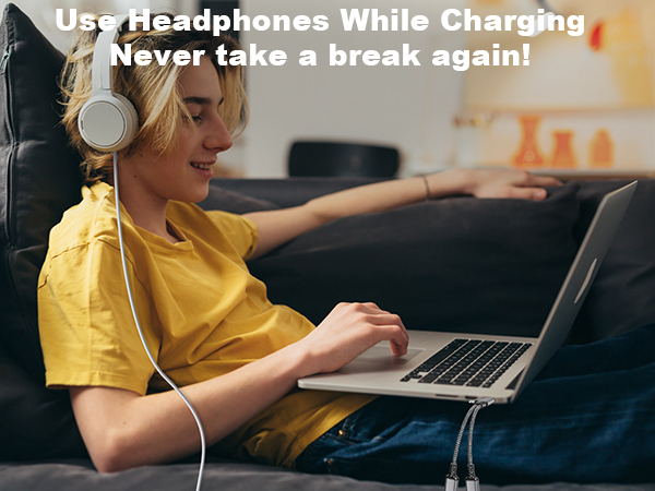 usb c splitter headphone and charging dual usb c headphone and charger adapter iphone headphone