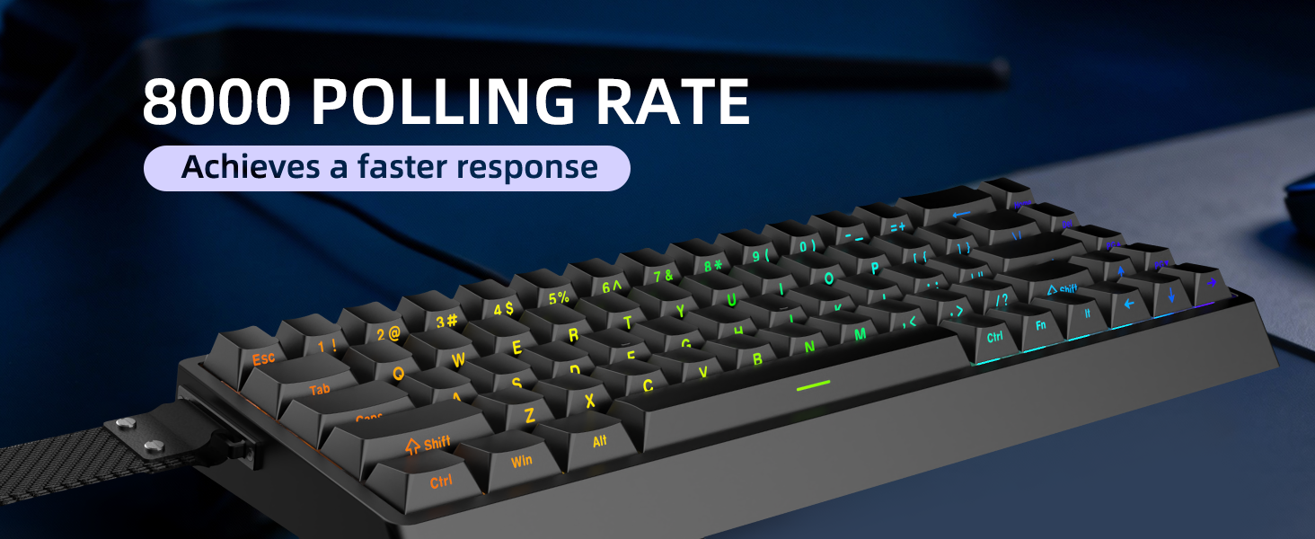 8000 polling rate keyboard