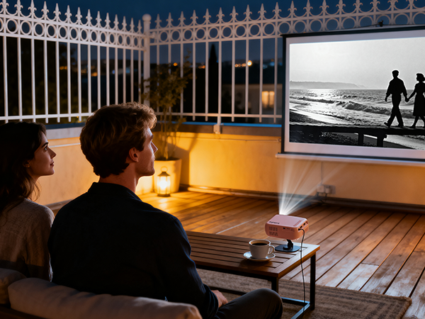 Courtyard Movie Night