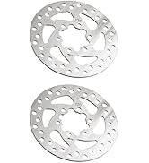 POPETPOP 1 Pair 120mm Bike Disc Brake Rotor, Disk Brakes Accessory For Bike, Bicycle Brake Pads F...