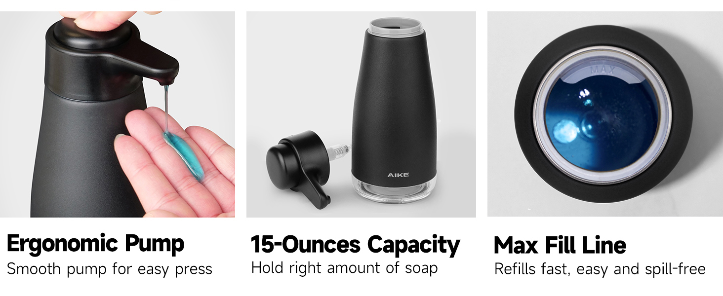 AIKE AK1062 Dish Soap Dispenser