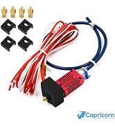 hiBCTR Ender 3 /Pro/V2 3D Printer Assembled Extruder MK8 HotEnd Kit 24V with 0.4mm Nozzle Upgrade...